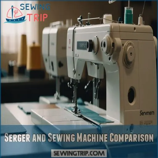 Serger and Sewing Machine Comparison