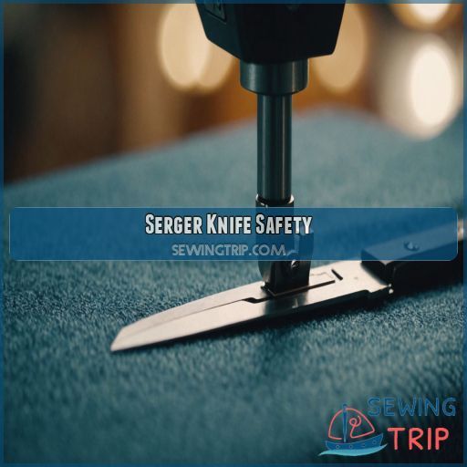 Serger Knife Safety