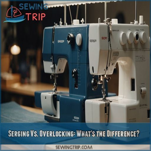 Serging Vs. Overlocking: What's the Difference Serging Vs. Overlocking: What's the Difference