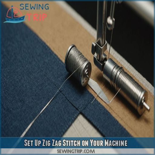 Set Up Zig Zag Stitch on Your Machine