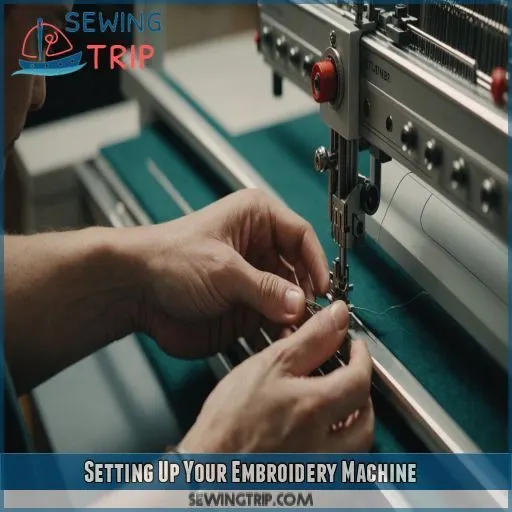 Setting Up Your Embroidery Machine