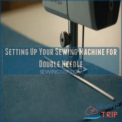 Setting Up Your Sewing Machine for Double Needle