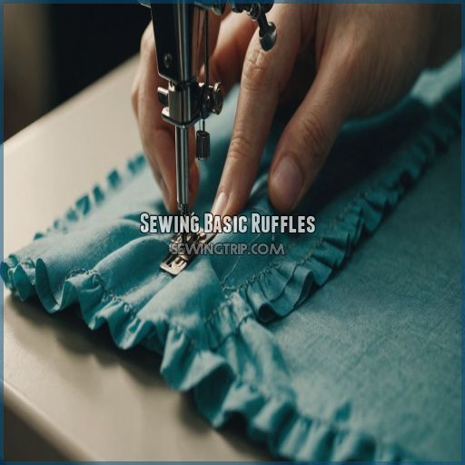 Sewing Basic Ruffles