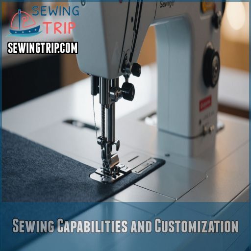 Sewing Capabilities and Customization Sewing Capabilities and Customization