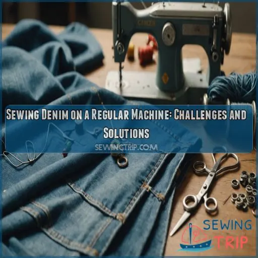 Sewing Denim on a Regular Machine: Challenges and Solutions