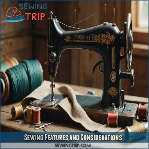 Sewing Features and Considerations