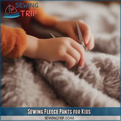 Sewing Fleece Pants for Kids