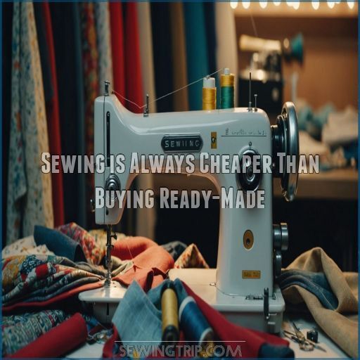 Sewing is Always Cheaper Than Buying Ready-Made Sewing is Always Cheaper Than Buying Ready-Made