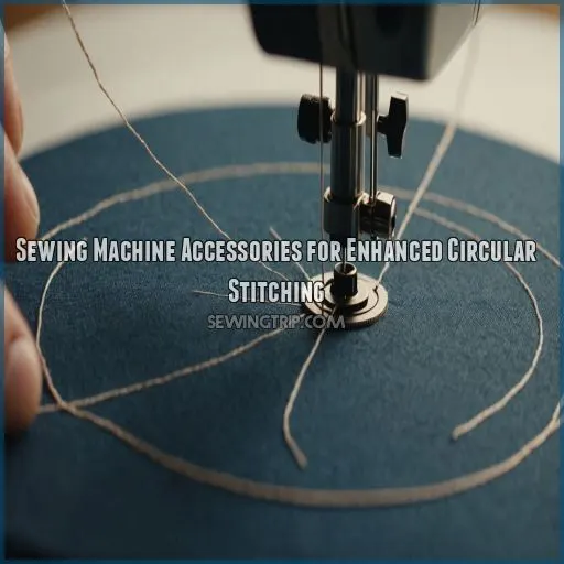 Sewing Machine Accessories for Enhanced Circular Stitching