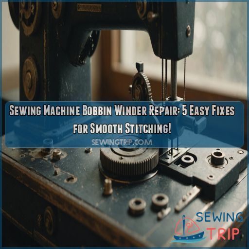 Sewing machine bobbin winder repair Sewing machine bobbin winder repair