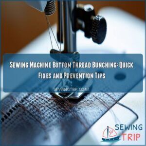 Sewing Machine Bottom Thread Bunching: Quick Fixes for Smooth Sewing 5 sewing machine bottom thread bunching