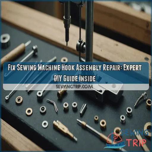 Sewing machine hook assembly repair