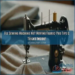 sewing machine not moving fabric