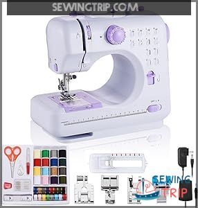 Slow Speed Sewing Machine: Fixes, Maintenance & Top 3 Picks 1 Sewing Machine Portable mini Electric B08SCC5JH7