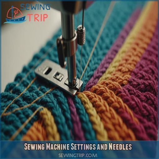 Sewing Machine Settings and Needles Sewing Machine Settings and Needles