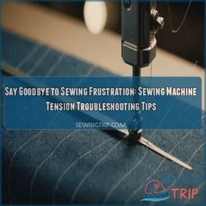 Sewing machine tension troubleshooting tips