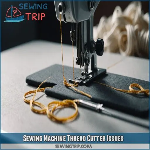 Sewing Machine Thread Cutter Issues