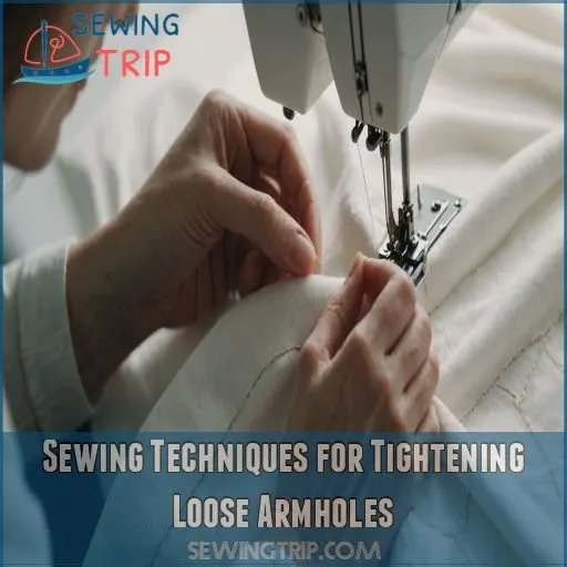 Sewing Techniques for Tightening Loose Armholes