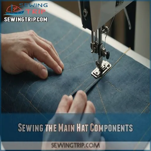 Sewing the Main Hat Components