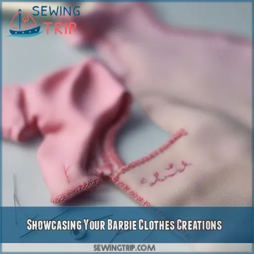 Showcasing Your Barbie Clothes Creations