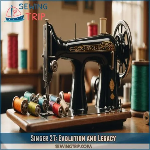 Singer 27: Evolution and Legacy