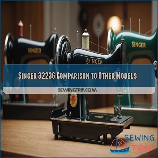 Singer 3223G Comparison to Other Models