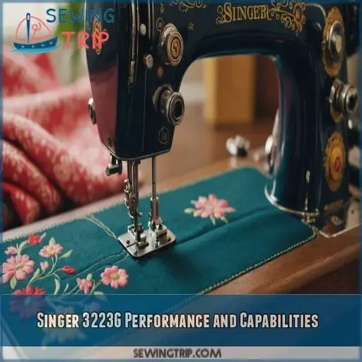 Singer 3223G Performance and Capabilities