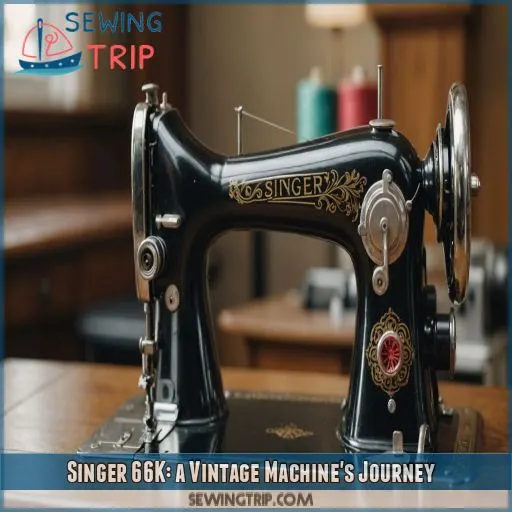 Singer 66K: a Vintage Machine