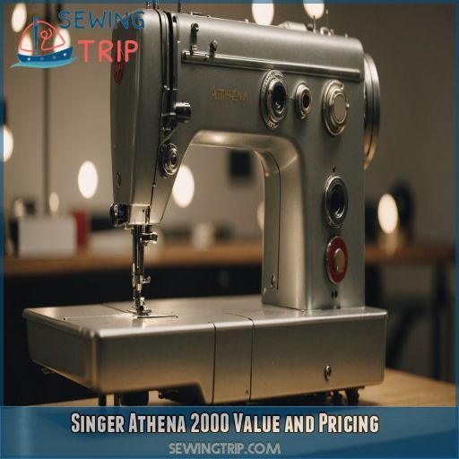 Singer Athena 2000 Value and Pricing