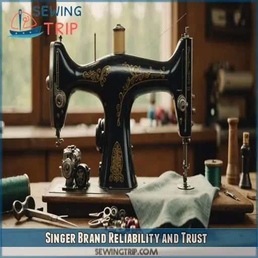 Singer Brand Reliability and Trust