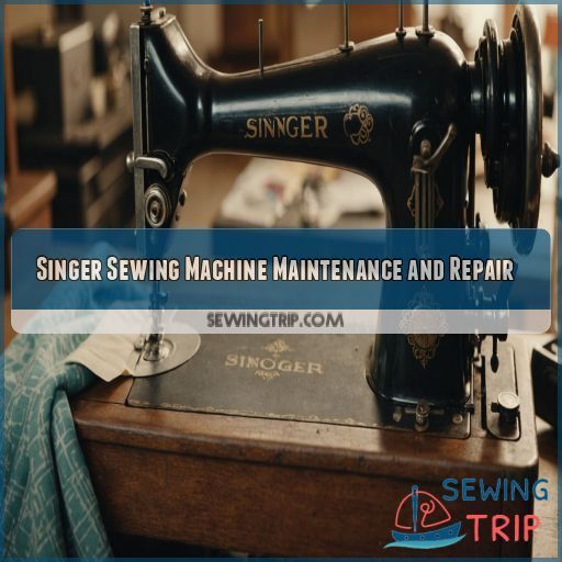 Singer Sewing Machine Maintenance and Repair