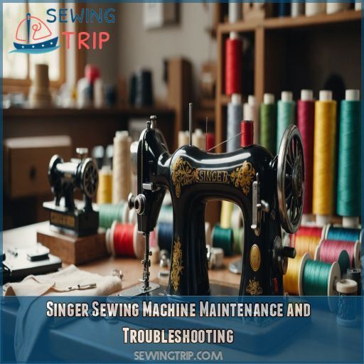 Singer Sewing Machine Maintenance and Troubleshooting Singer Sewing Machine Maintenance and Troubleshooting