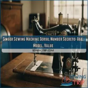 Singer sewing machine with serial number