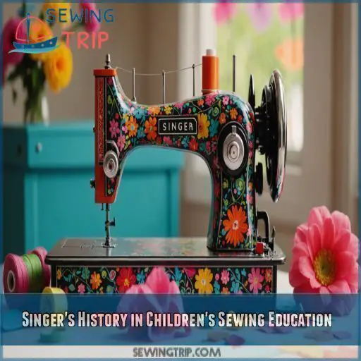 Singer's History in Children's Sewing Education Singer's History in Children's Sewing Education