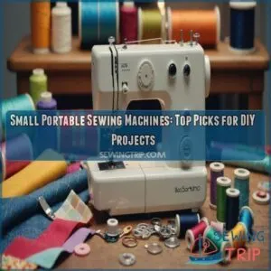 Small portable sewing machines for sewing projects