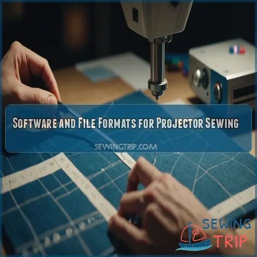 Software and File Formats for Projector Sewing