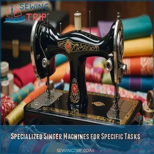 Specialized Singer Machines for Specific Tasks