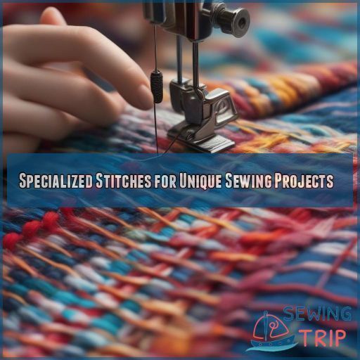 Specialized Stitches for Unique Sewing Projects Specialized Stitches for Unique Sewing Projects