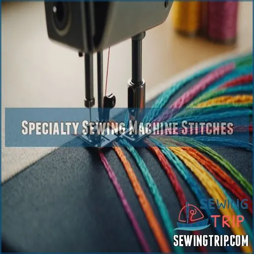 Specialty Sewing Machine Stitches