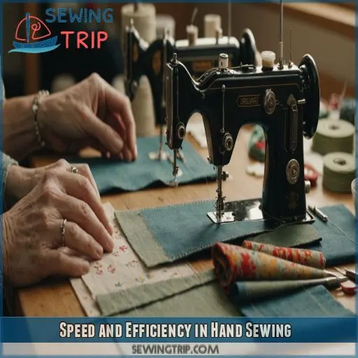 Speed and Efficiency in Hand Sewing