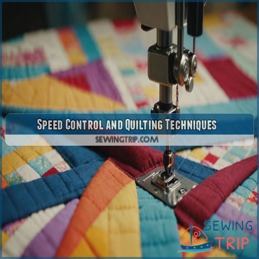 Speed Control and Quilting Techniques Speed Control and Quilting Techniques