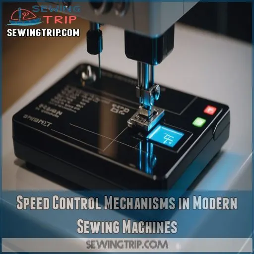 Speed Control Mechanisms in Modern Sewing Machines