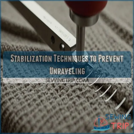 Stabilization Techniques to Prevent Unraveling