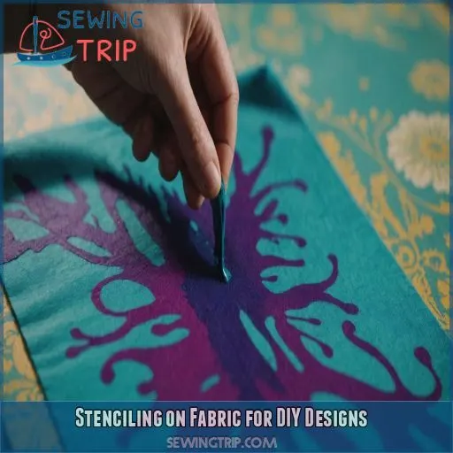 Stenciling on Fabric for DIY Designs