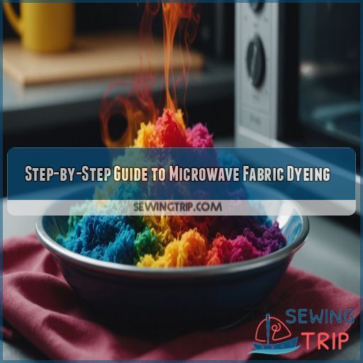 Step-by-Step Guide to Microwave Fabric Dyeing