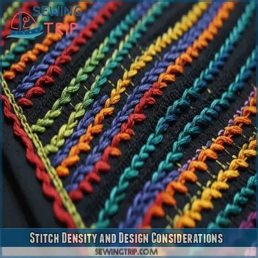 Stitch Density and Design Considerations