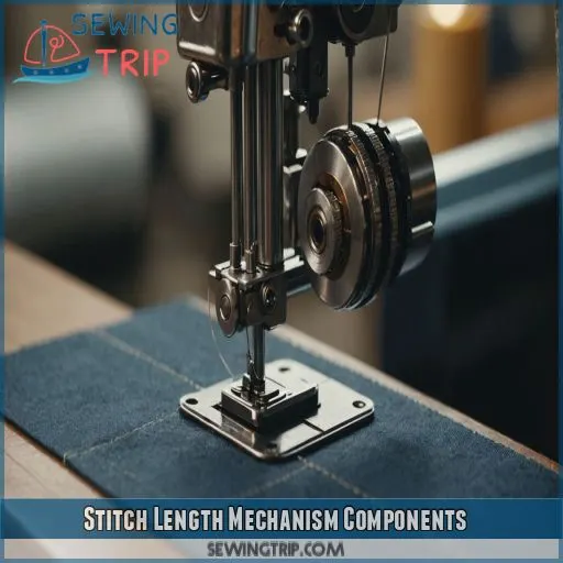 Stitch Length Mechanism Components