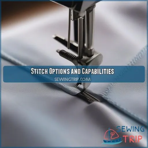 Stitch Options and Capabilities