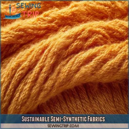 Sustainable Semi-Synthetic Fabrics