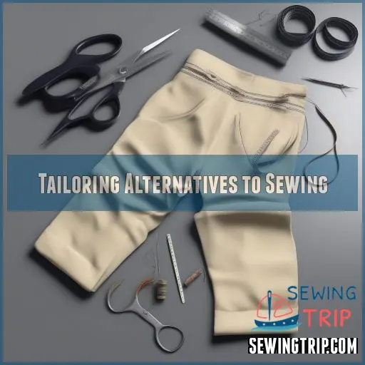 Tailoring Alternatives to Sewing